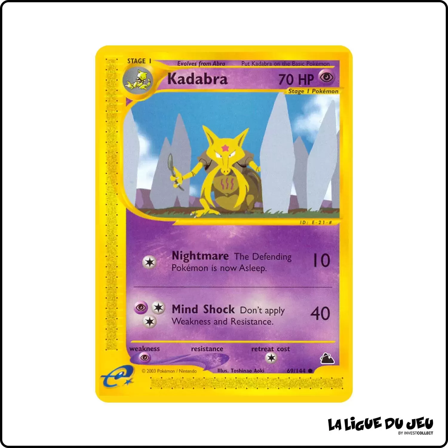 Commune - Pokemon - Skyridge - Kadabra 69/144