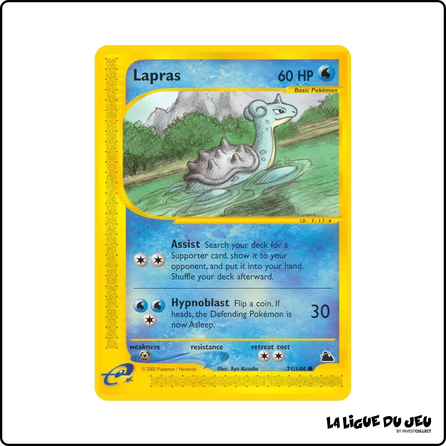 Commune - Pokemon - Skyridge - Lapras 71/144