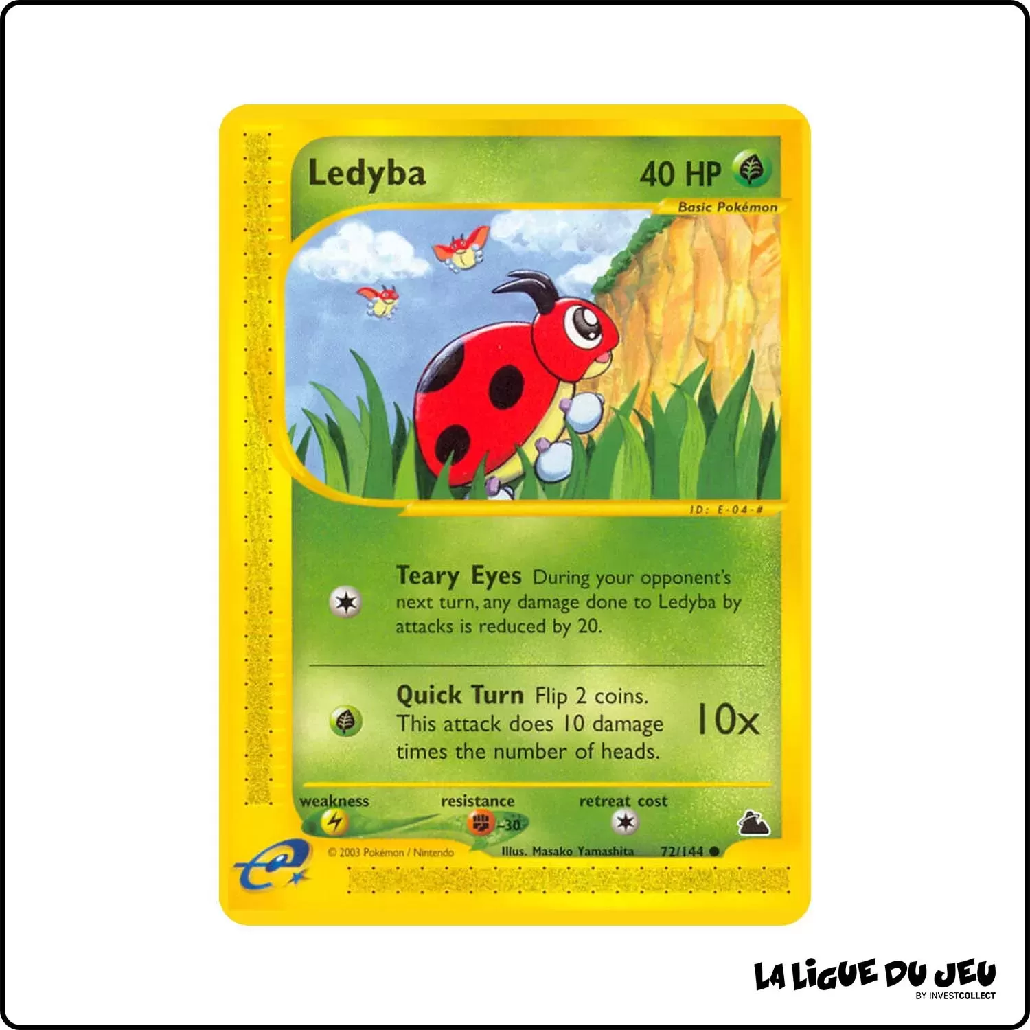 Commune - Pokemon - Skyridge - Ledyba 72/144