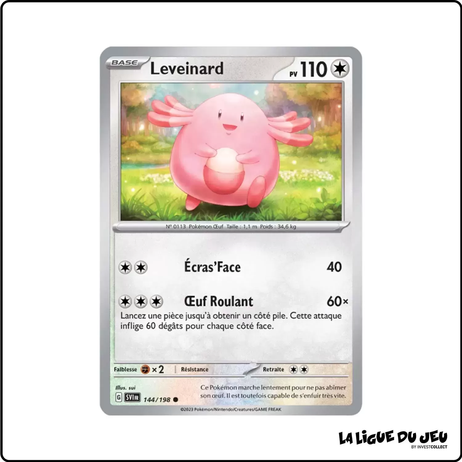 Commune - Pokemon - Écarlate et Violet de Base - Leveinard 144/198