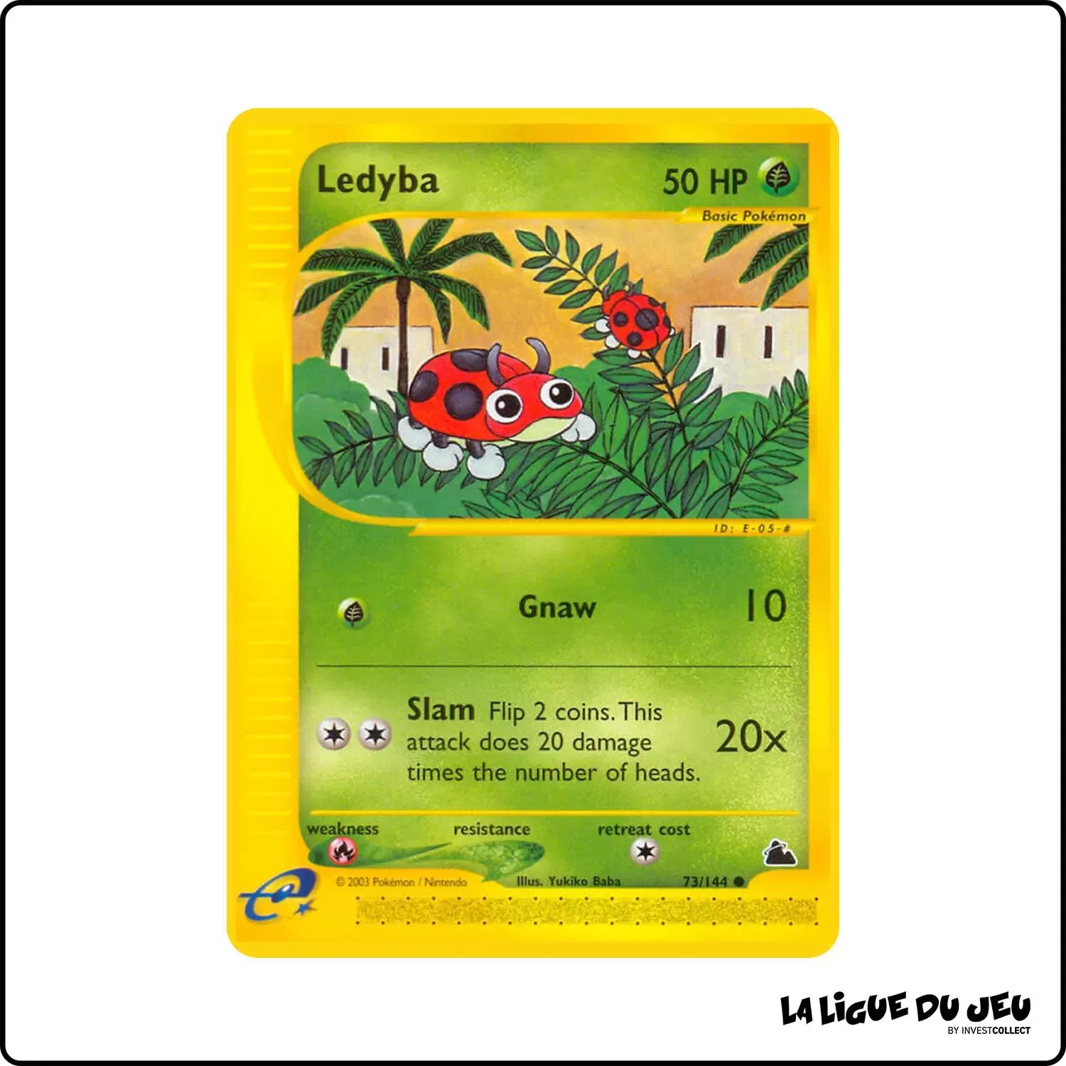 Commune - Pokemon - Skyridge - Ledyba 73/144