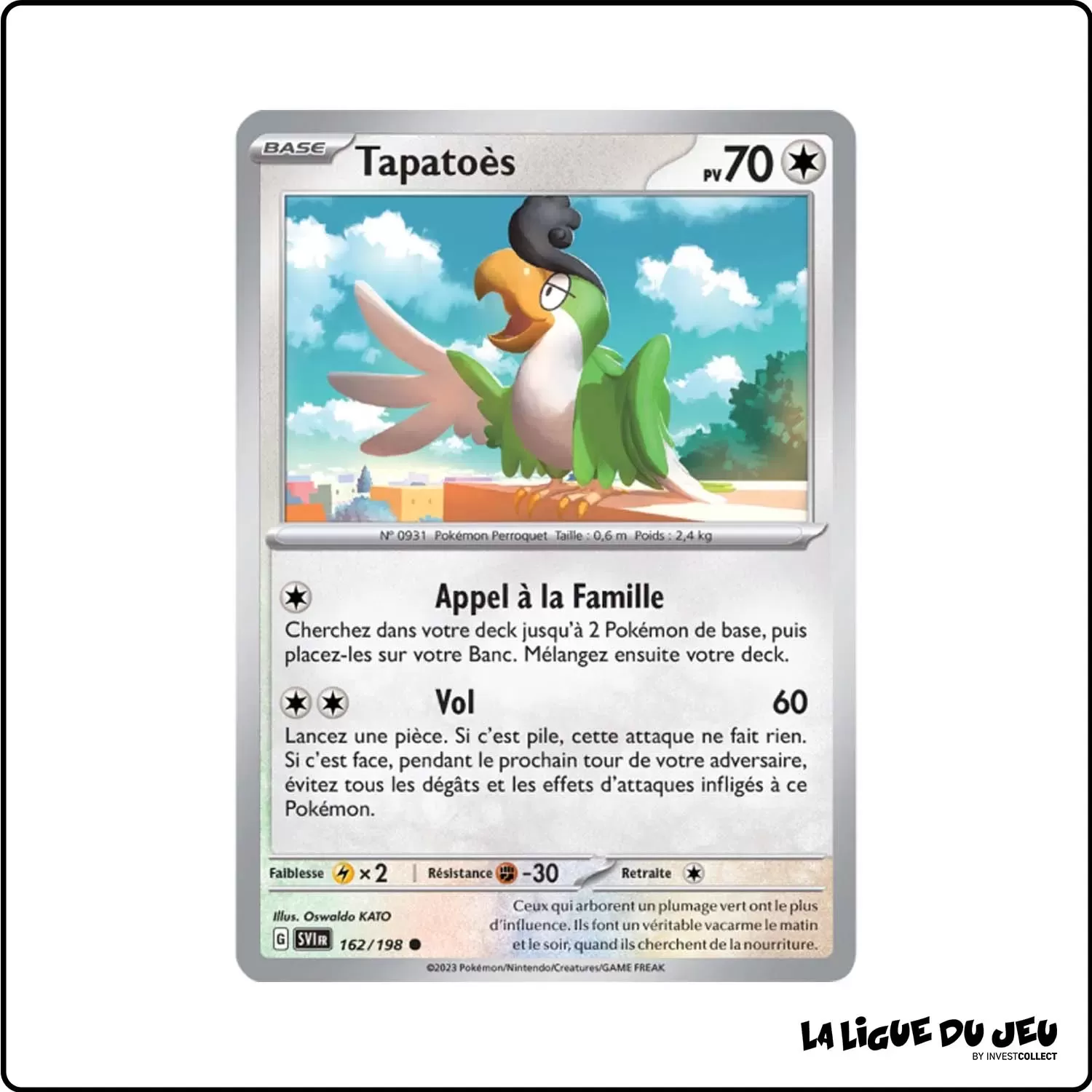 Commune - Pokemon - Écarlate et Violet de Base - Tapatoès 162/198