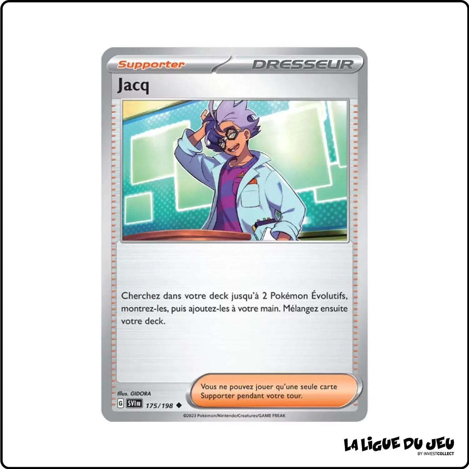 Peu commune - Pokemon - Écarlate et Violet de Base - Jacq 175/198