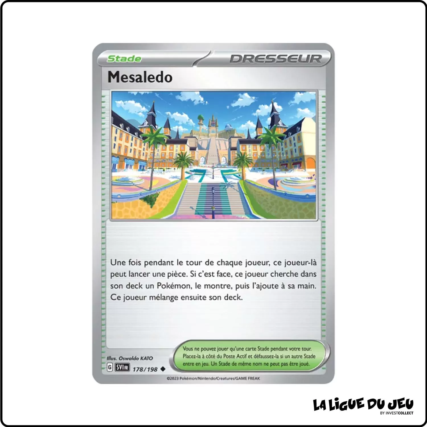 Peu commune - Pokemon - Écarlate et Violet de Base - Mesaledo 178/198