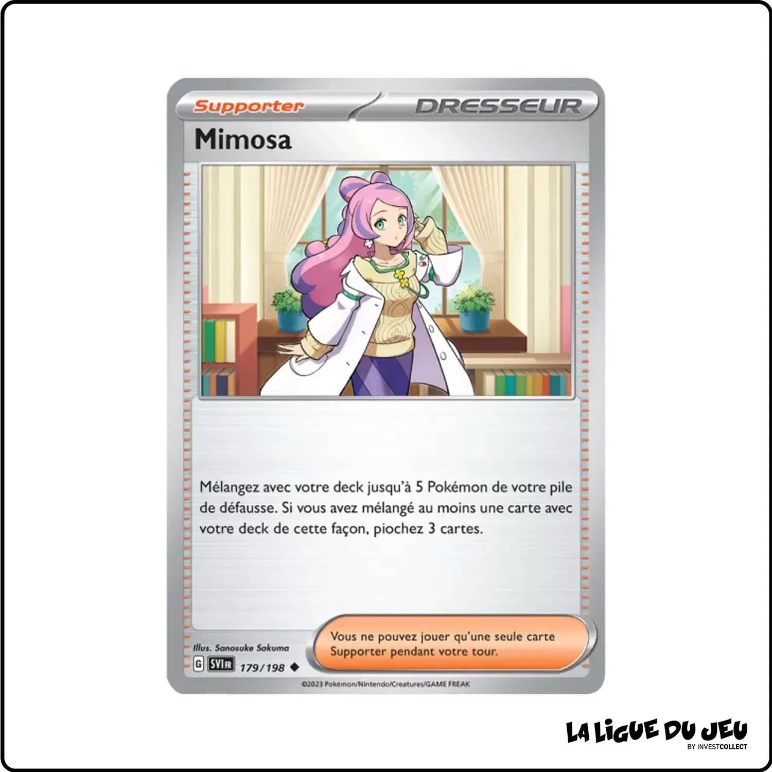 Peu commune - Pokemon - Écarlate et Violet de Base - Mimosa 179/198