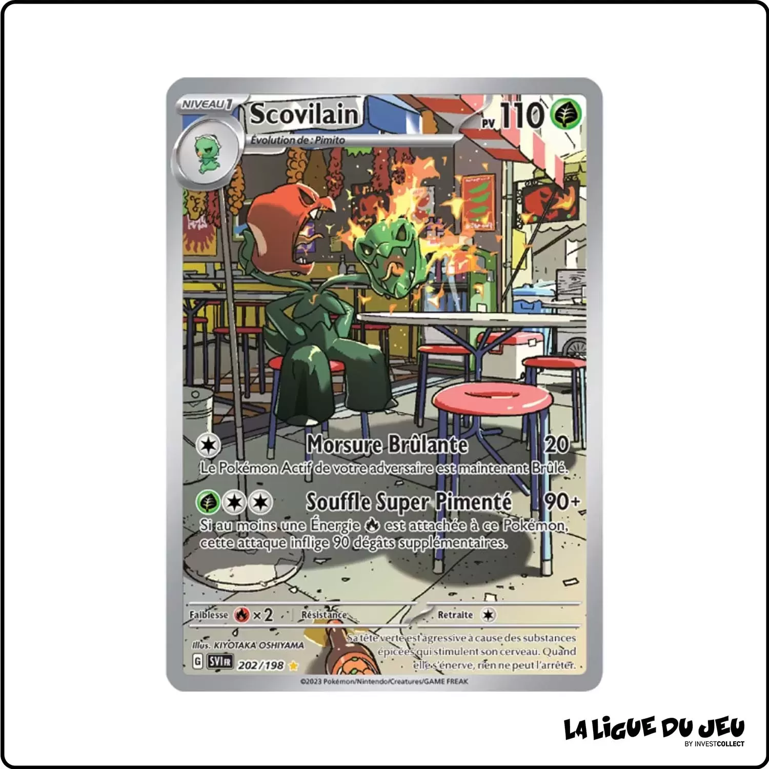 IR - Pokemon - Écarlate et Violet de Base - Scovilain 202/198