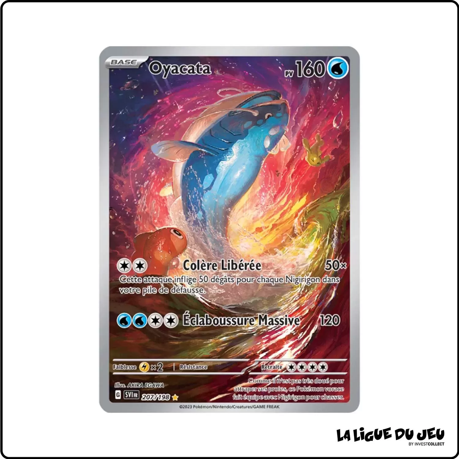 IR - Pokemon - Écarlate et Violet de Base - Oyacata 207/198