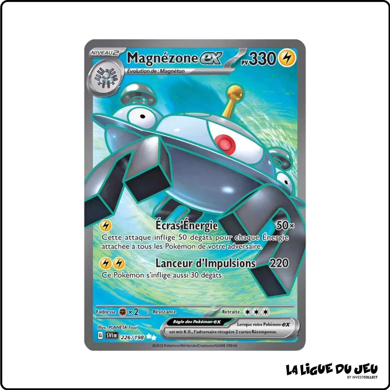 Ultra - Pokemon - Écarlate et Violet de Base - Magnézone-ex 226/198