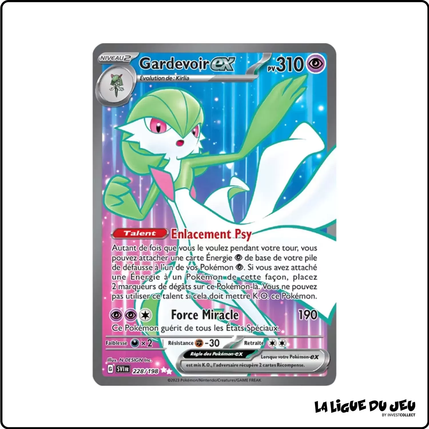 Ultra - Pokemon - Écarlate et Violet de Base - Gardevoir-ex 228/198