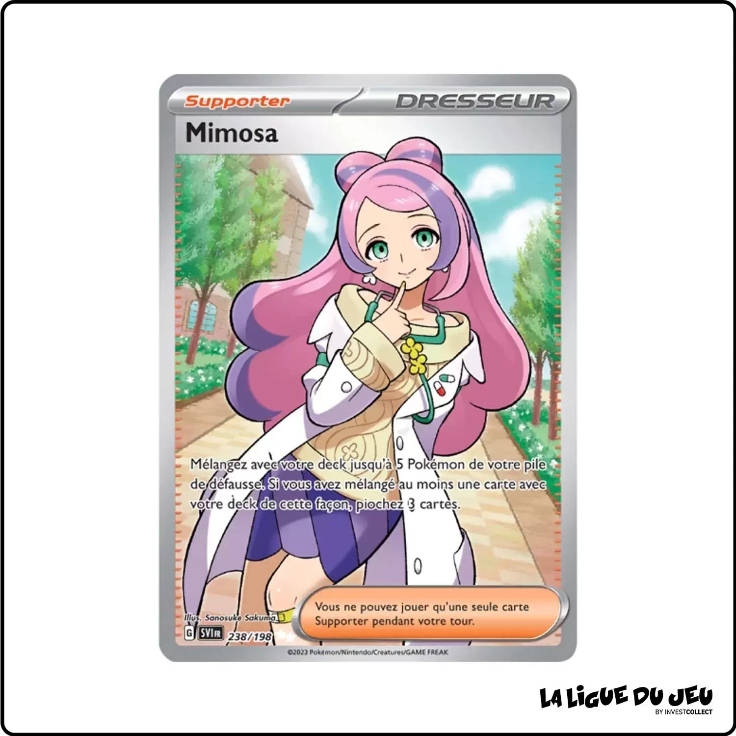 Ultra - Pokemon - Écarlate et Violet de Base - Mimosa 238/198