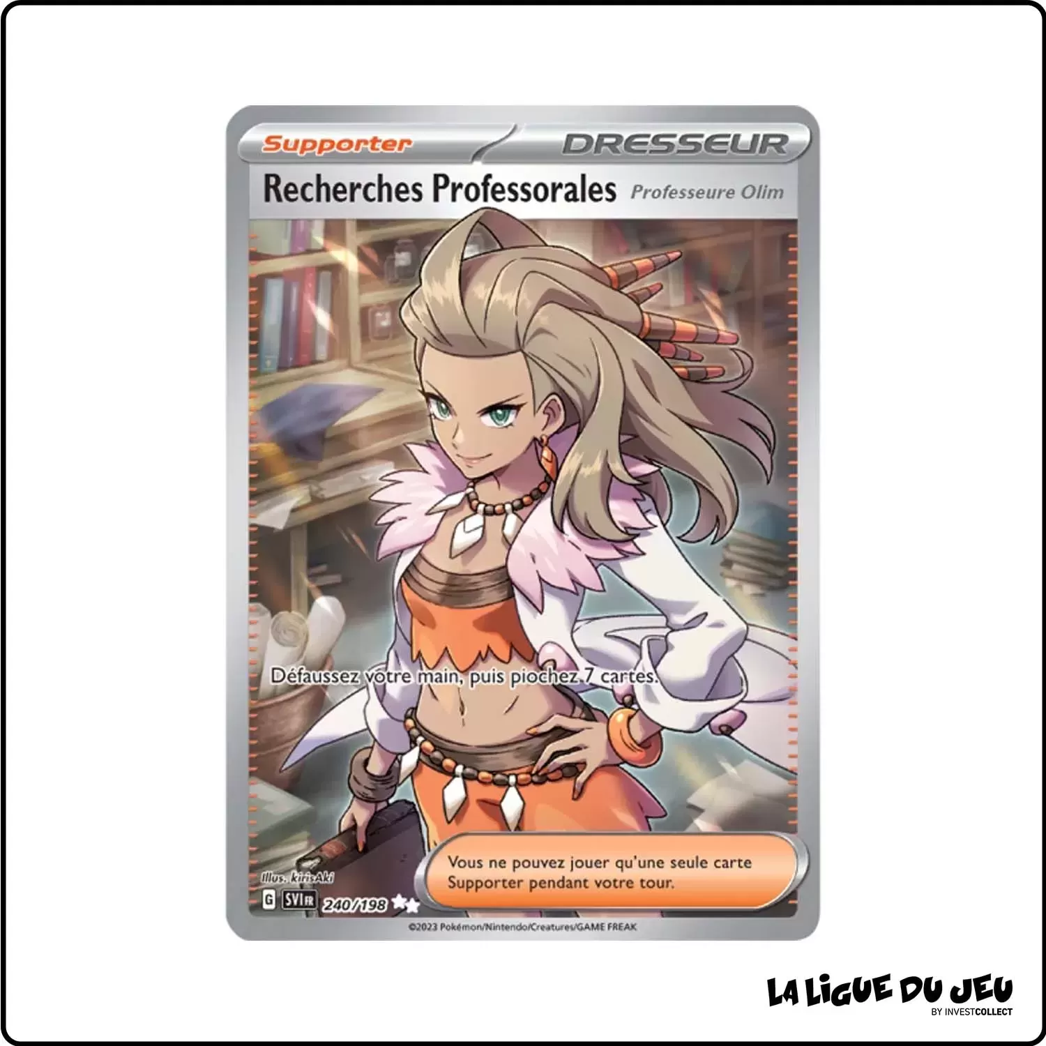 Ultra - Pokemon - Écarlate et Violet de Base - Recherches Professorales 240/198