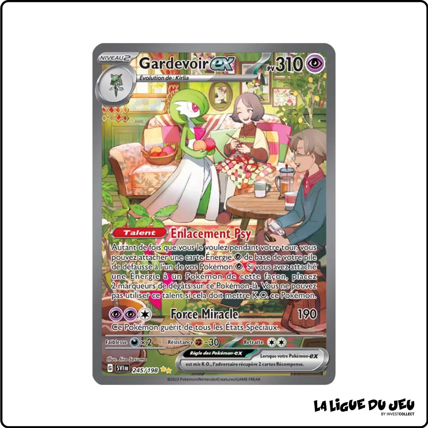 ISR - Pokemon - Écarlate et Violet de Base - Gardevoir-ex 245/198