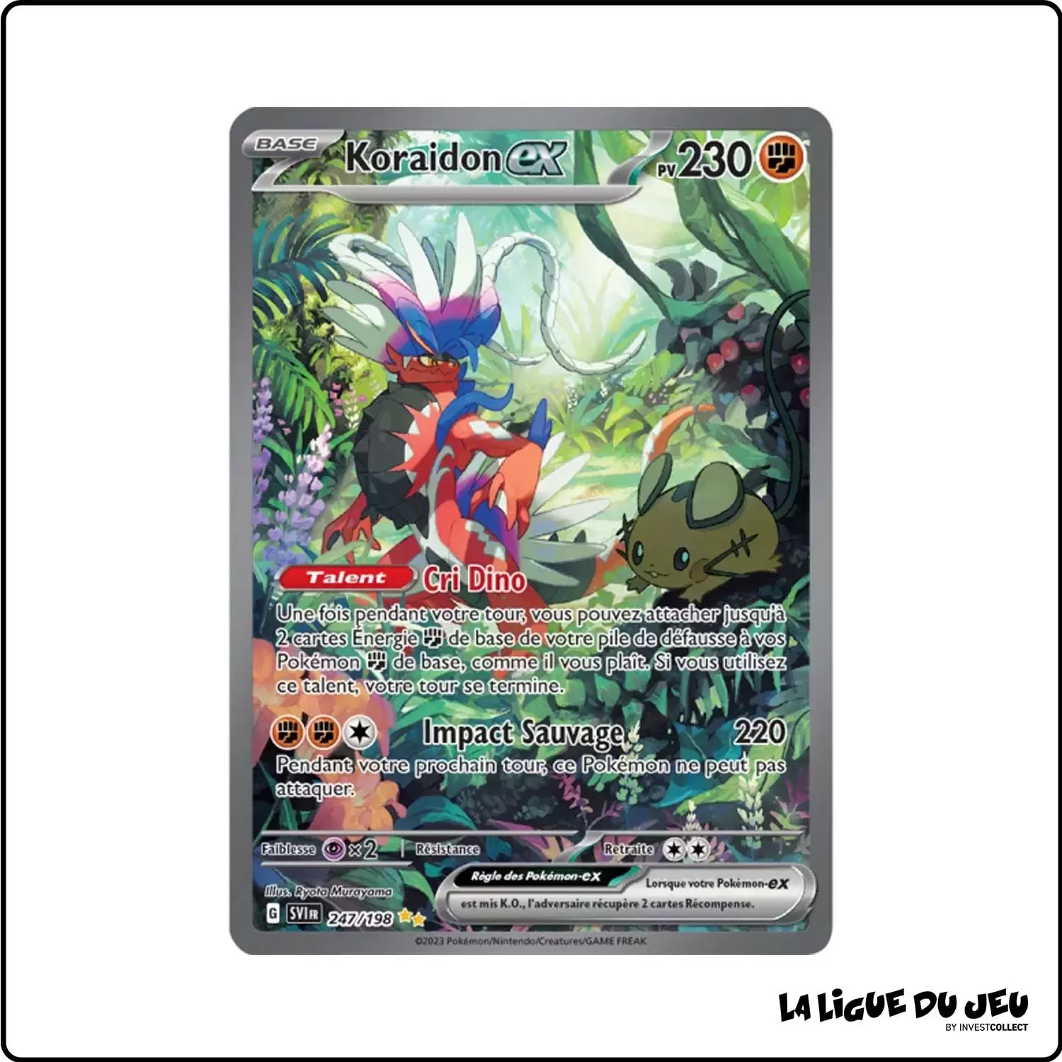 ISR - Pokemon - Écarlate et Violet de Base - Koraidon-ex 247/198