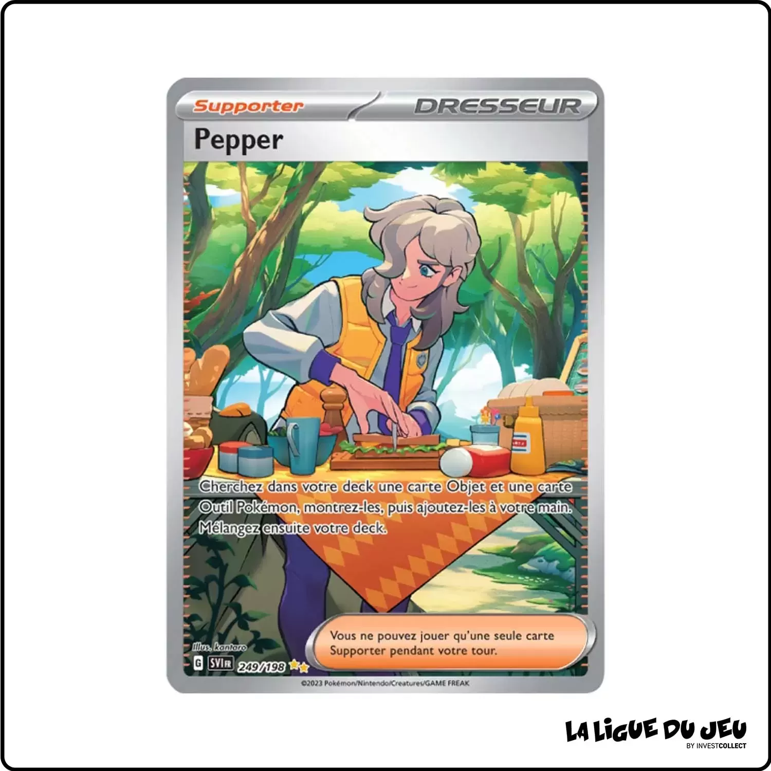 ISR - Pokemon - Écarlate et Violet de Base - Pepper 249/198 The Pokémon Company - 1