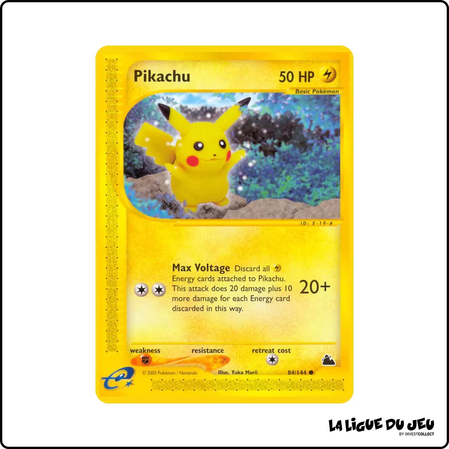 Commune - Pokemon - Skyridge - Pikachu 84/144