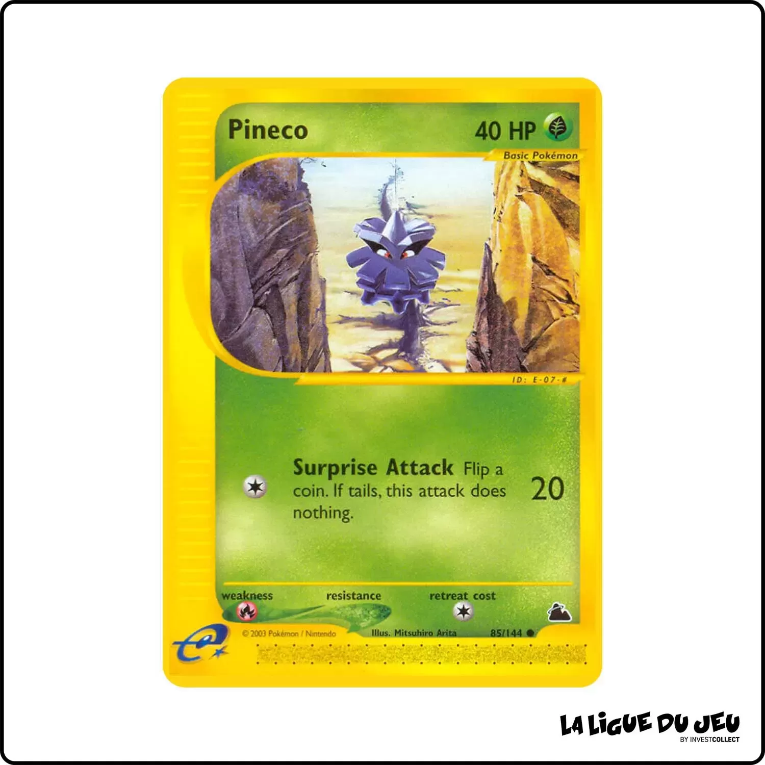 Commune - Pokemon - Skyridge - Pineco 85/144