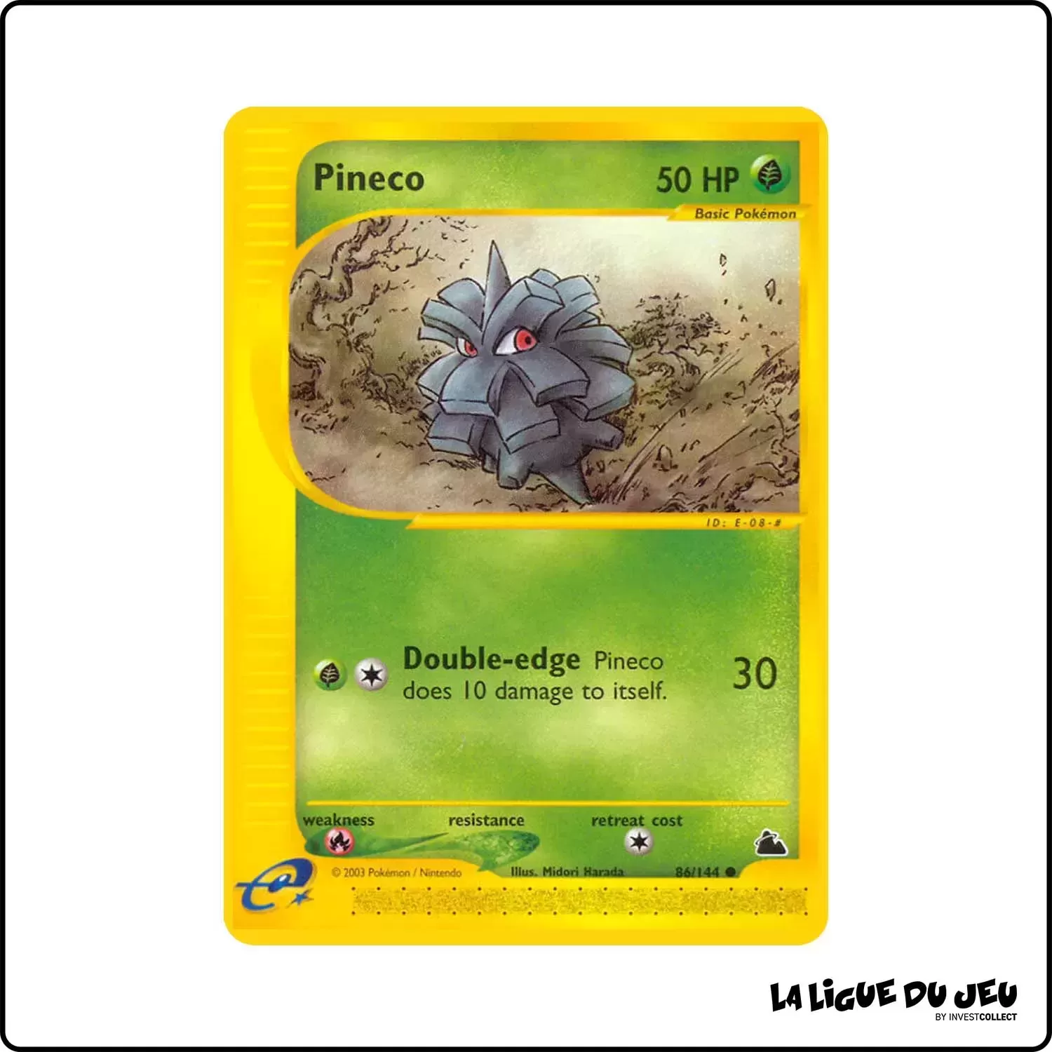 Commune - Pokemon - Skyridge - Pineco 86/144