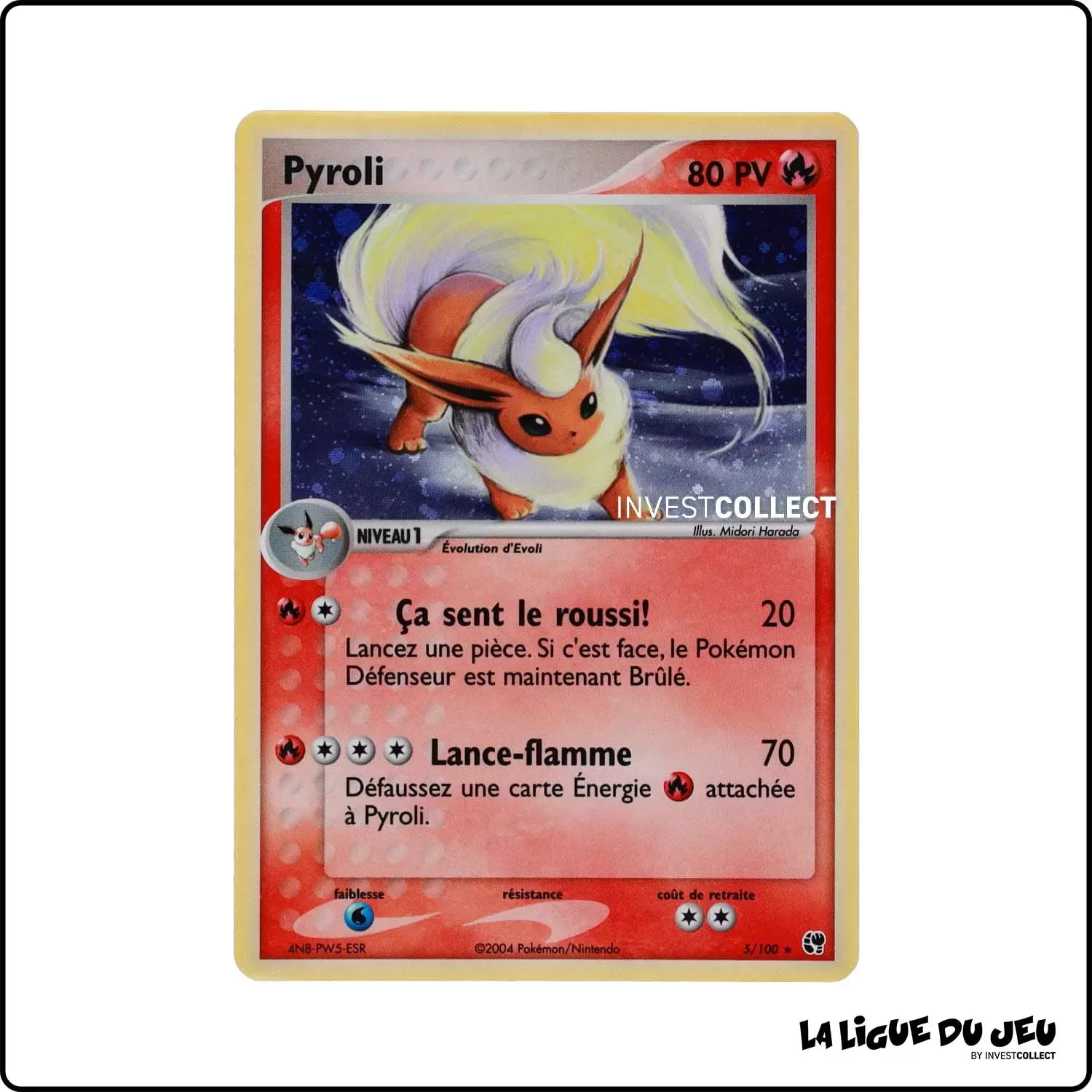 Holo - Pokemon - Tempête de Sable - Pyroli 5/100