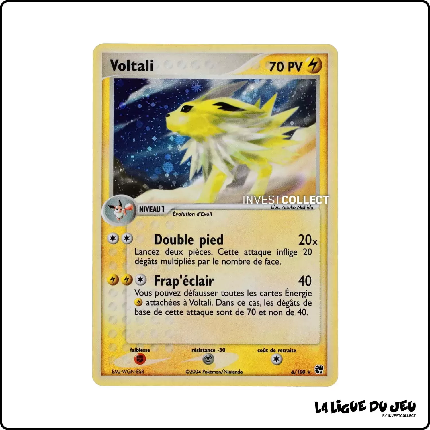 Holo - Pokemon - Tempête de Sable - Voltali 6/100