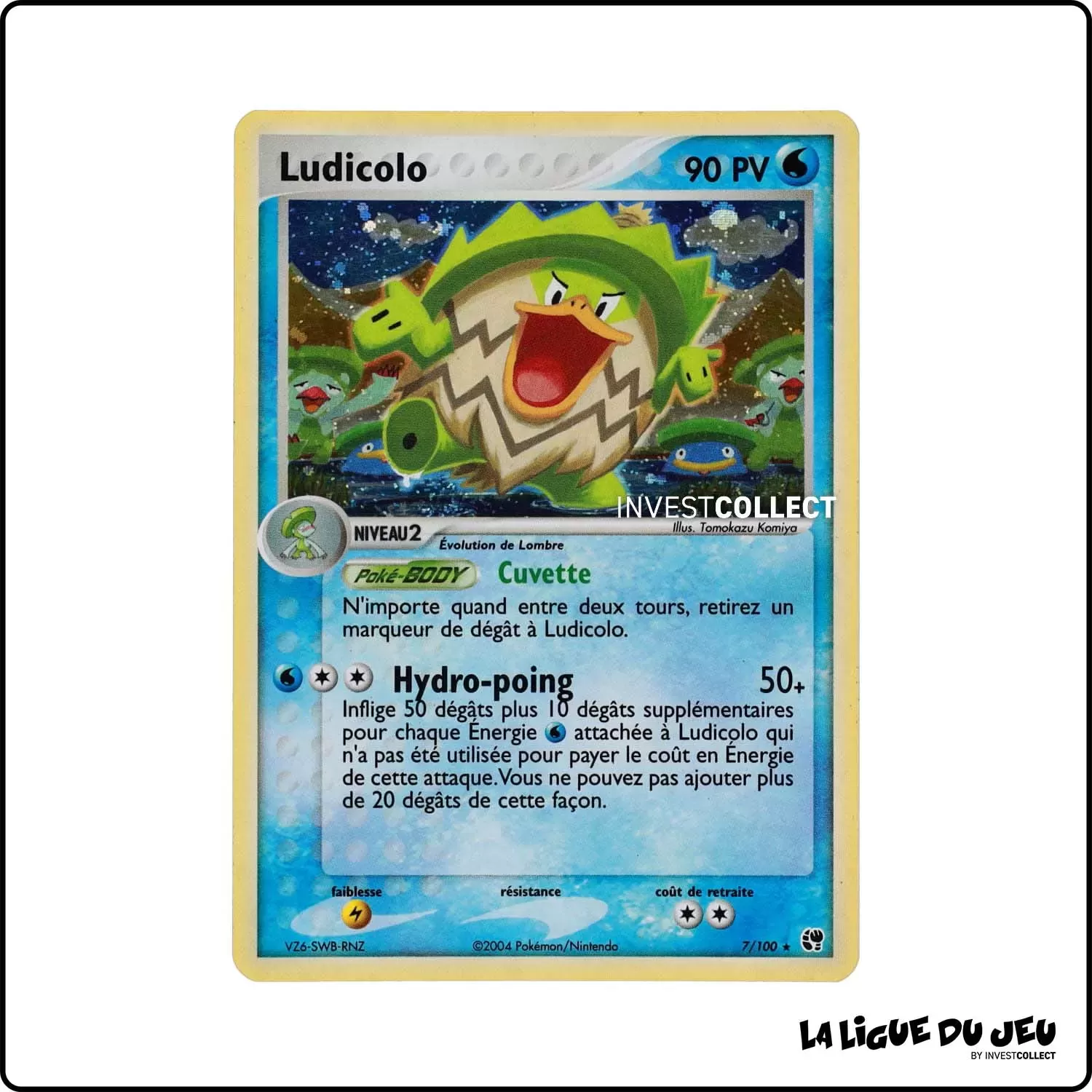 Holo - Pokemon - Tempête de Sable - Ludicolo 7/100