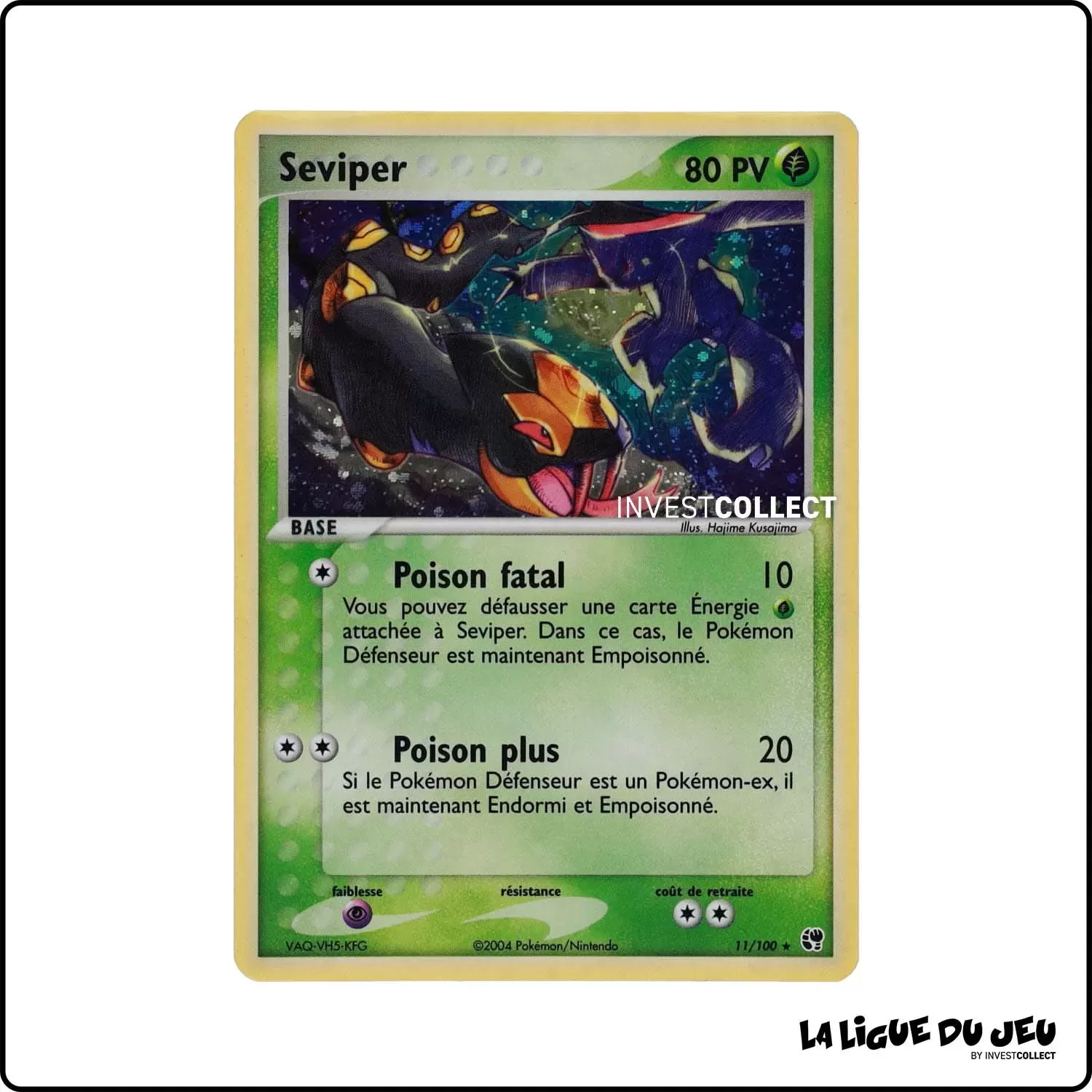 Holo - Pokemon - Tempête de Sable - Seviper 11/100