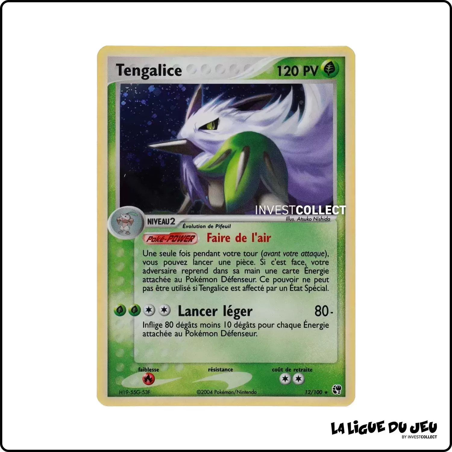 Holo - Pokemon - Tempête de Sable - Tengalice 12/100