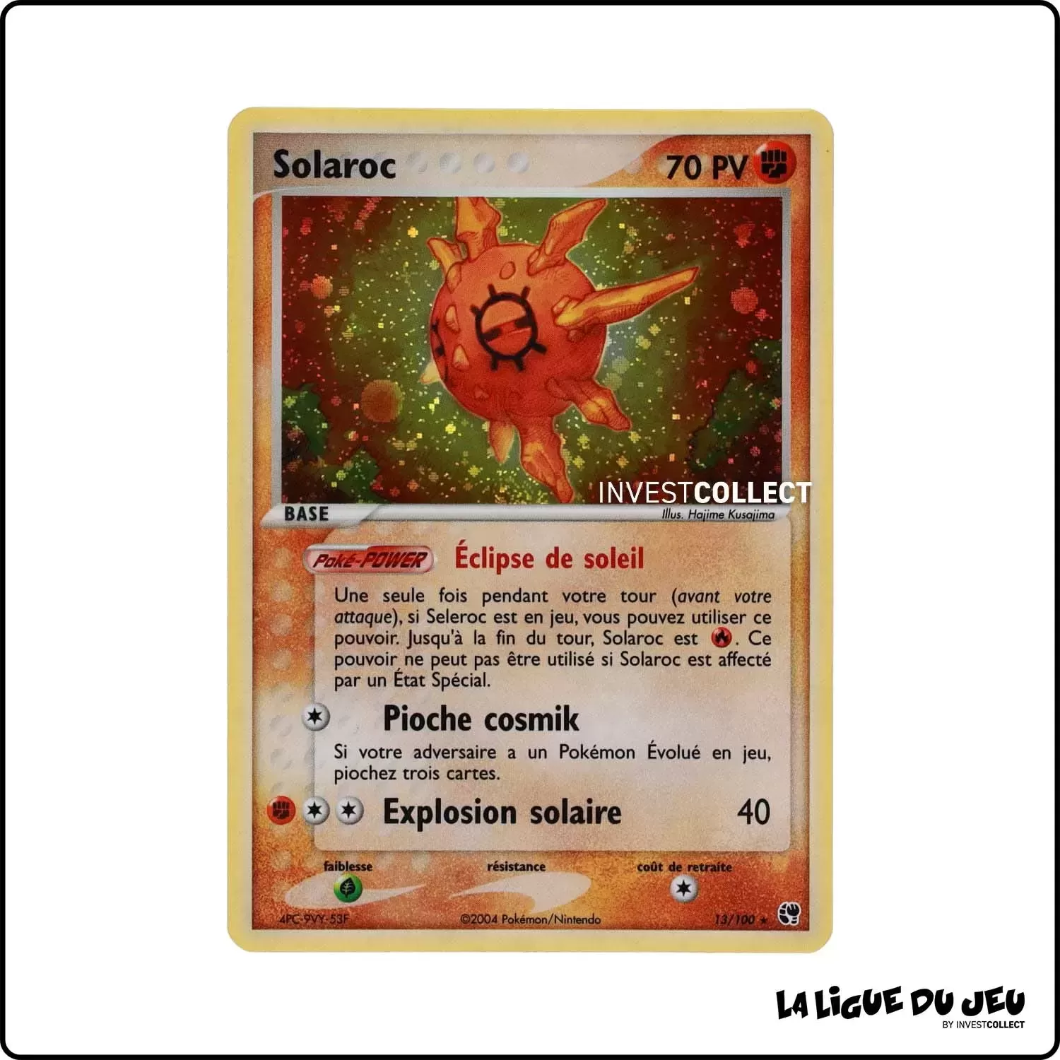 Holo - Pokemon - Tempête de Sable - Solaroc 13/100