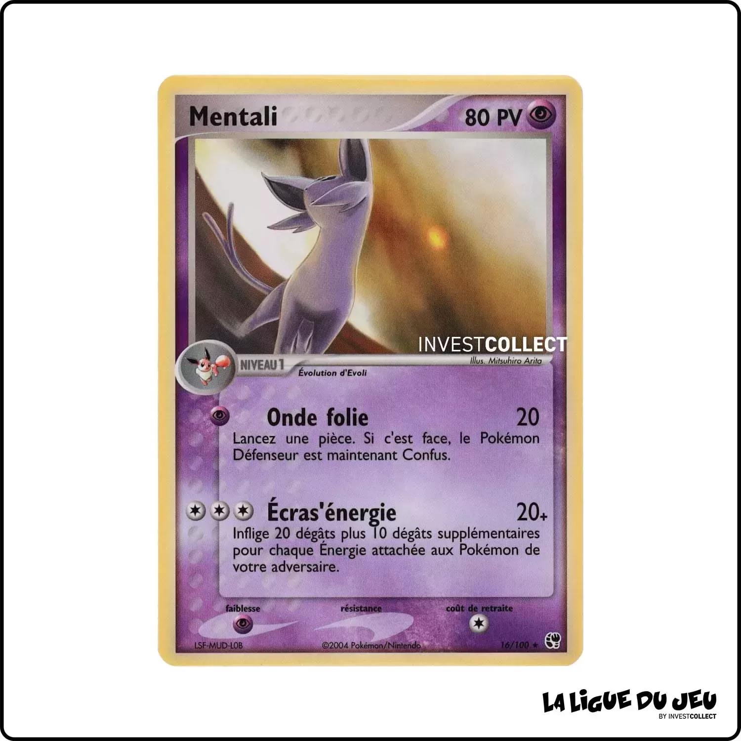 Rare - Pokemon - Tempête de Sable - Mentali 16/100