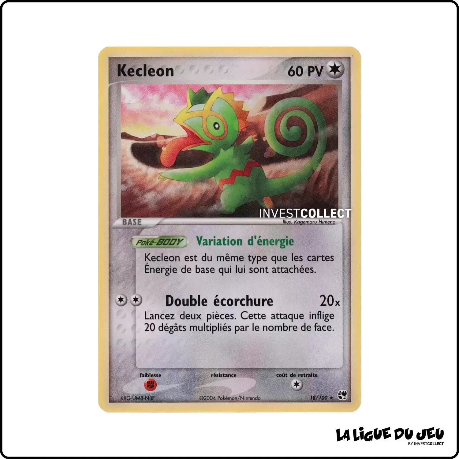 Rare - Pokemon - Tempête de Sable - Kecleon 18/100