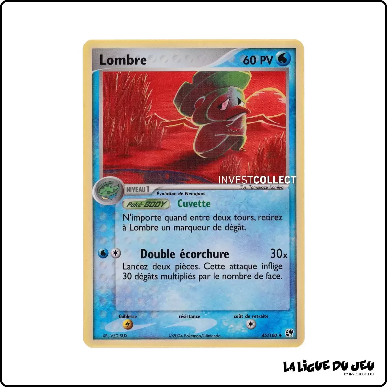 Peu commune - Pokemon - Tempête de Sable - Lombre 45/100