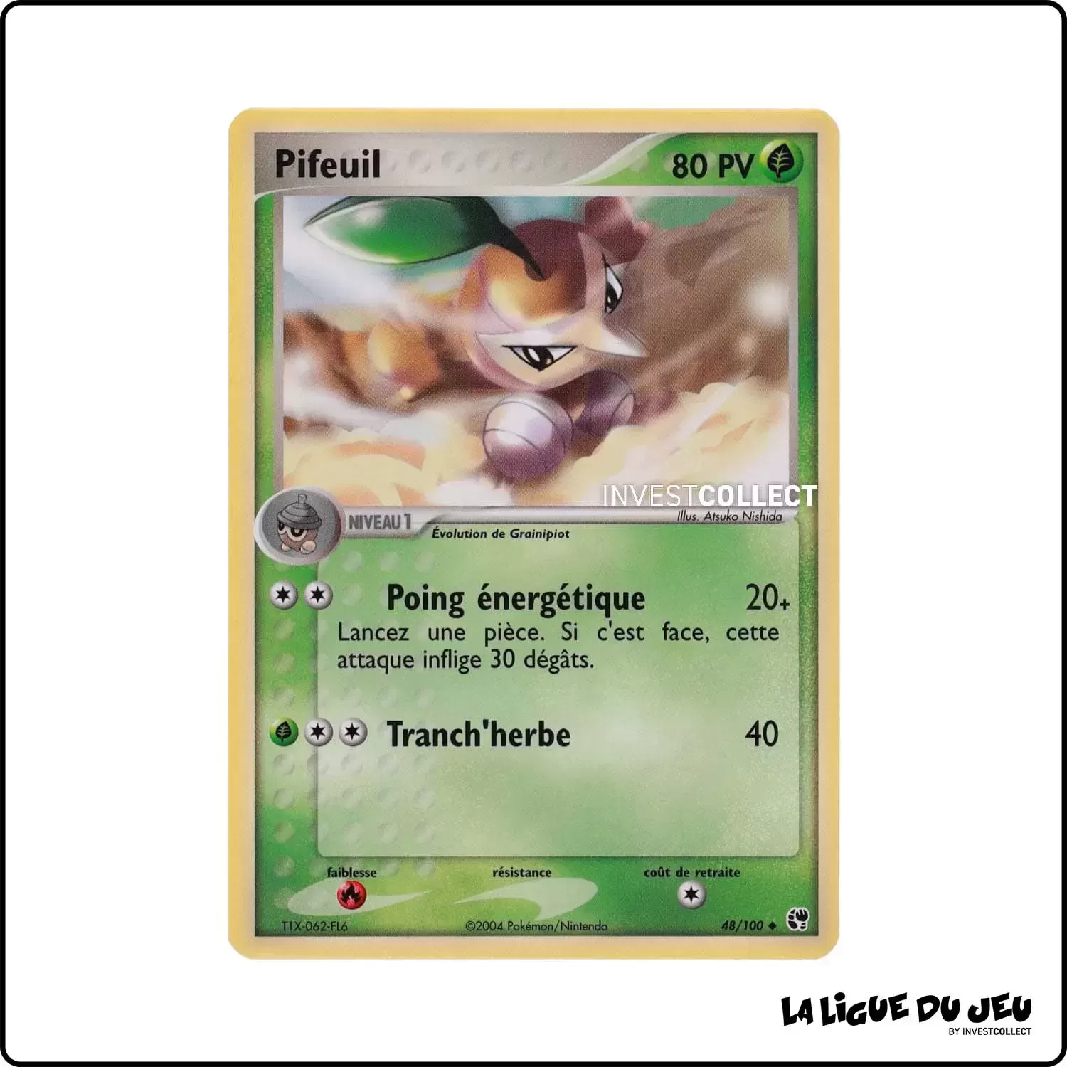 Peu commune - Pokemon - Tempête de Sable - Pifeuil 48/100