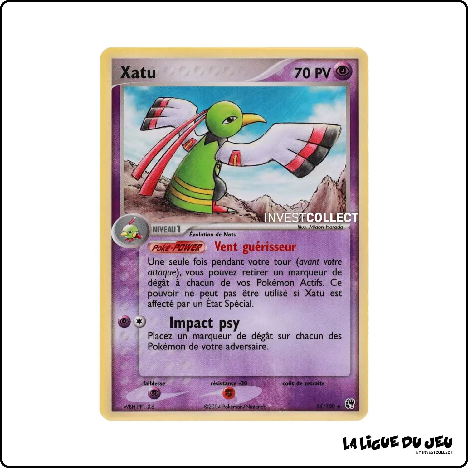 Peu commune - Pokemon - Tempête de Sable - Xatu 55/100