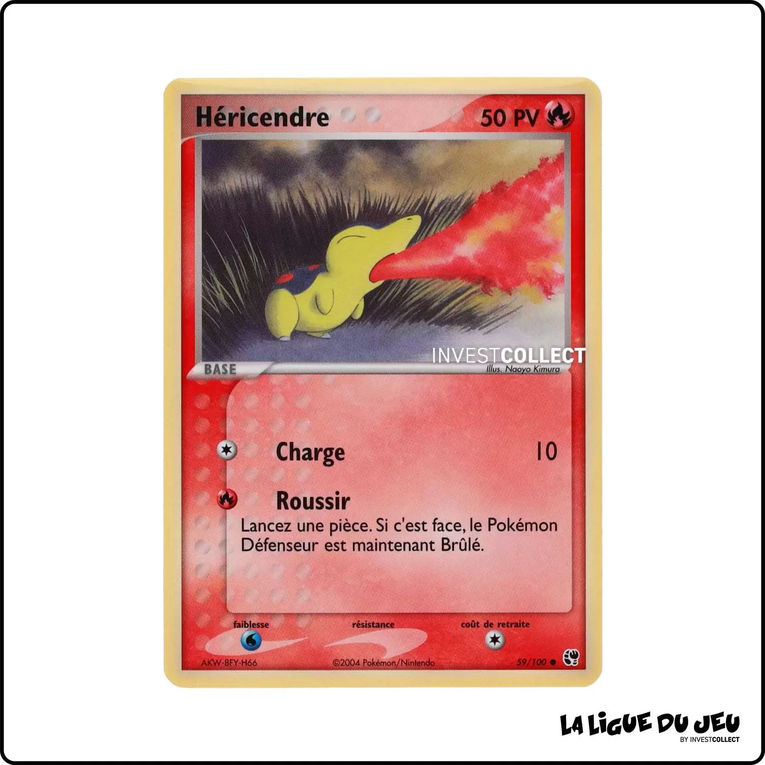 Commune - Pokemon - Tempête de Sable - Héricendre 59/100