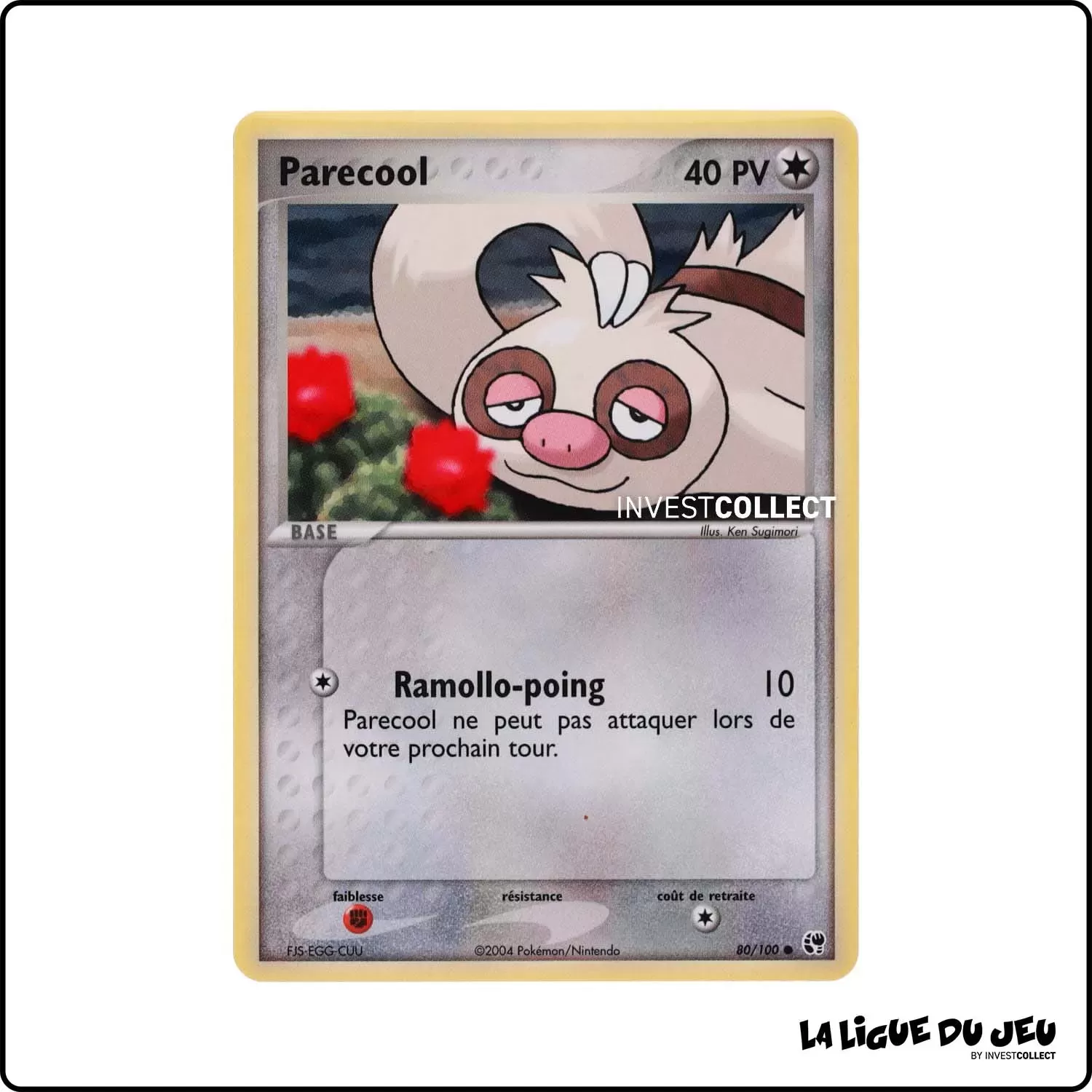 Commune - Pokemon - Tempête de Sable - Parecool 80/100