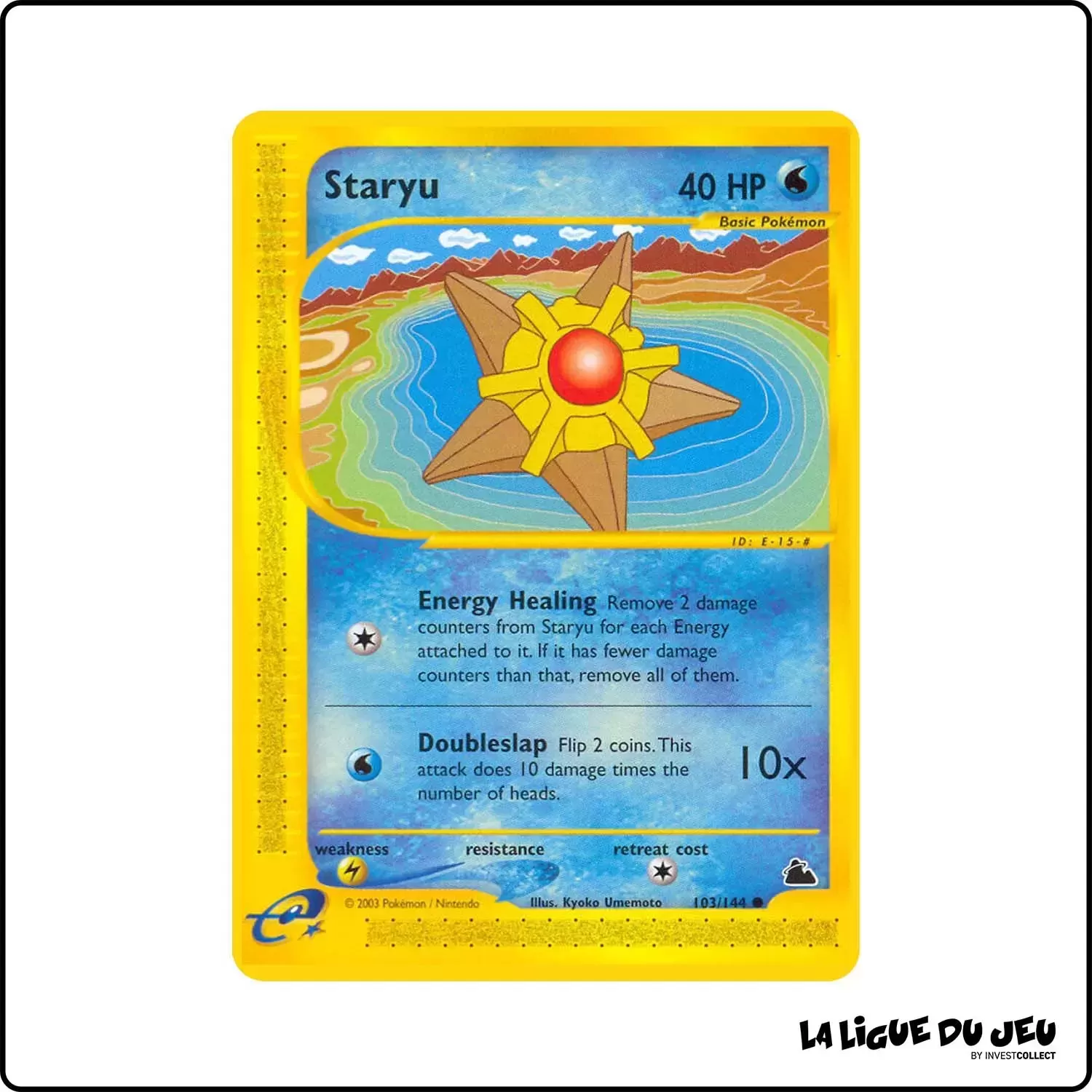 Commune - Pokemon - Skyridge - Staryu 103/144