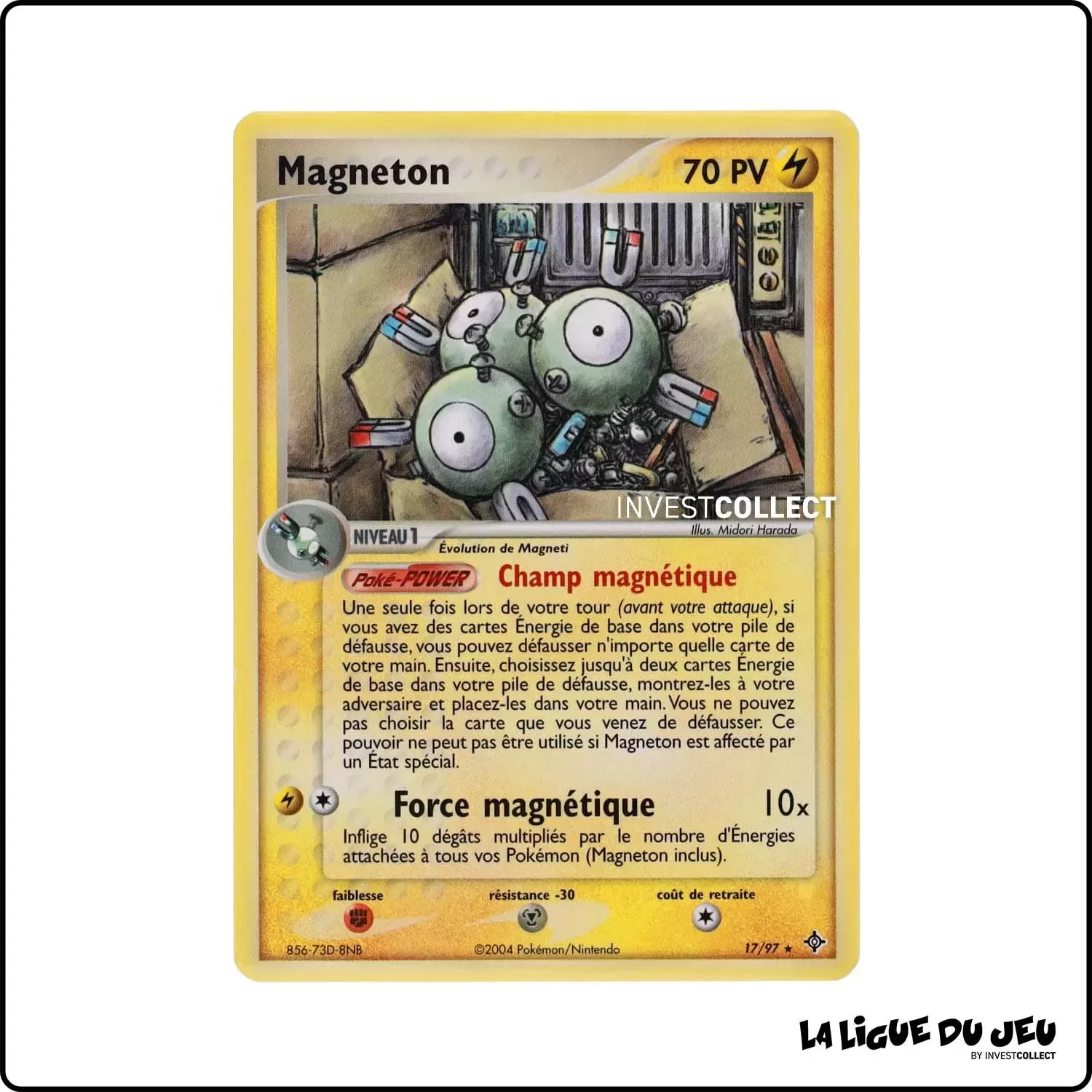 Rare - Pokemon - Dragon - Magneton 17/97