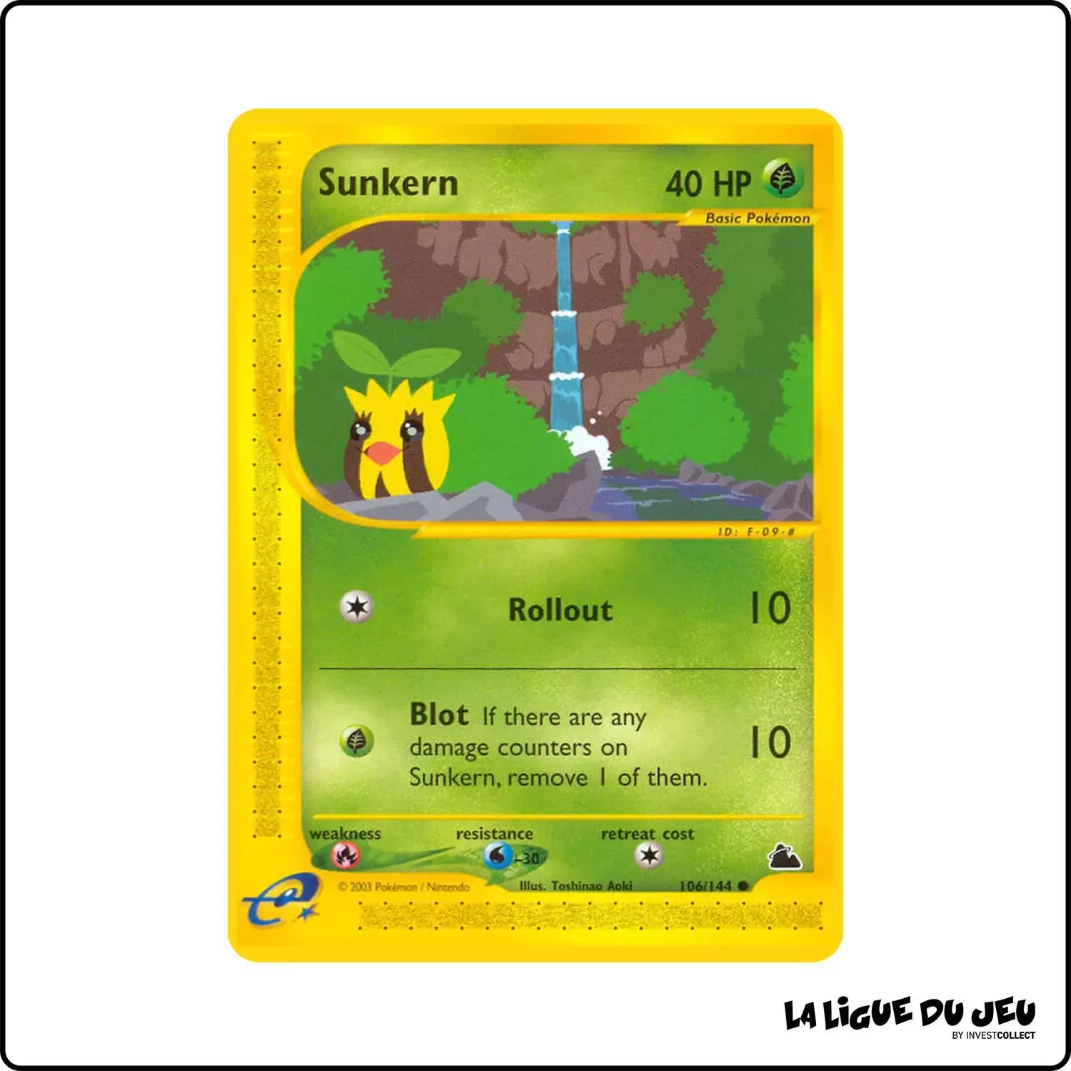 Commune - Pokemon - Skyridge - Sunkern 106/144