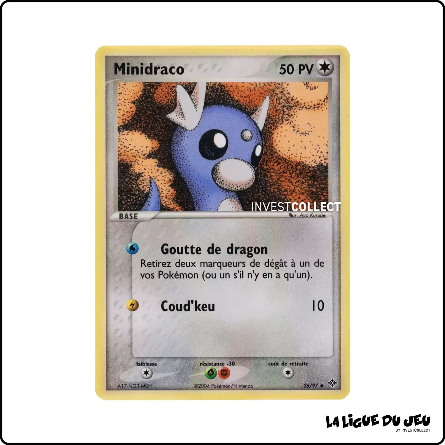 Peu commune - Pokemon - Dragon - Minidraco 26/97