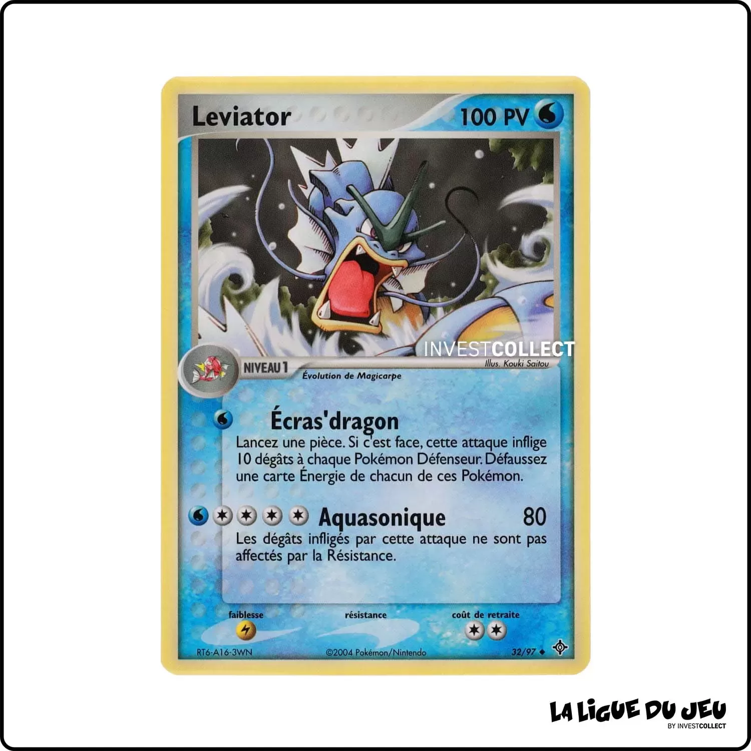 Peu commune - Pokemon - Dragon - Leviator 32/97