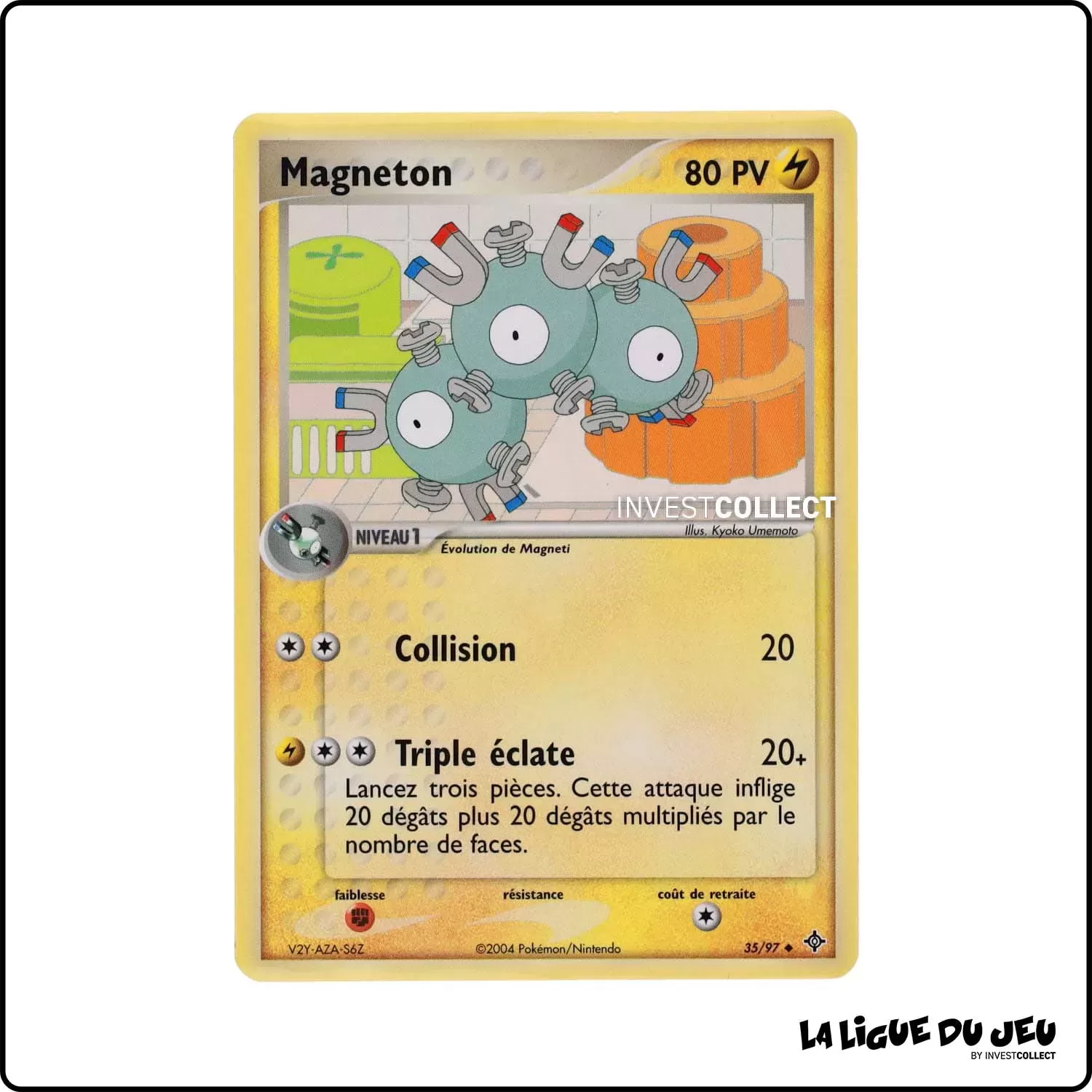 Peu commune - Pokemon - Dragon - Magnéton 35/97