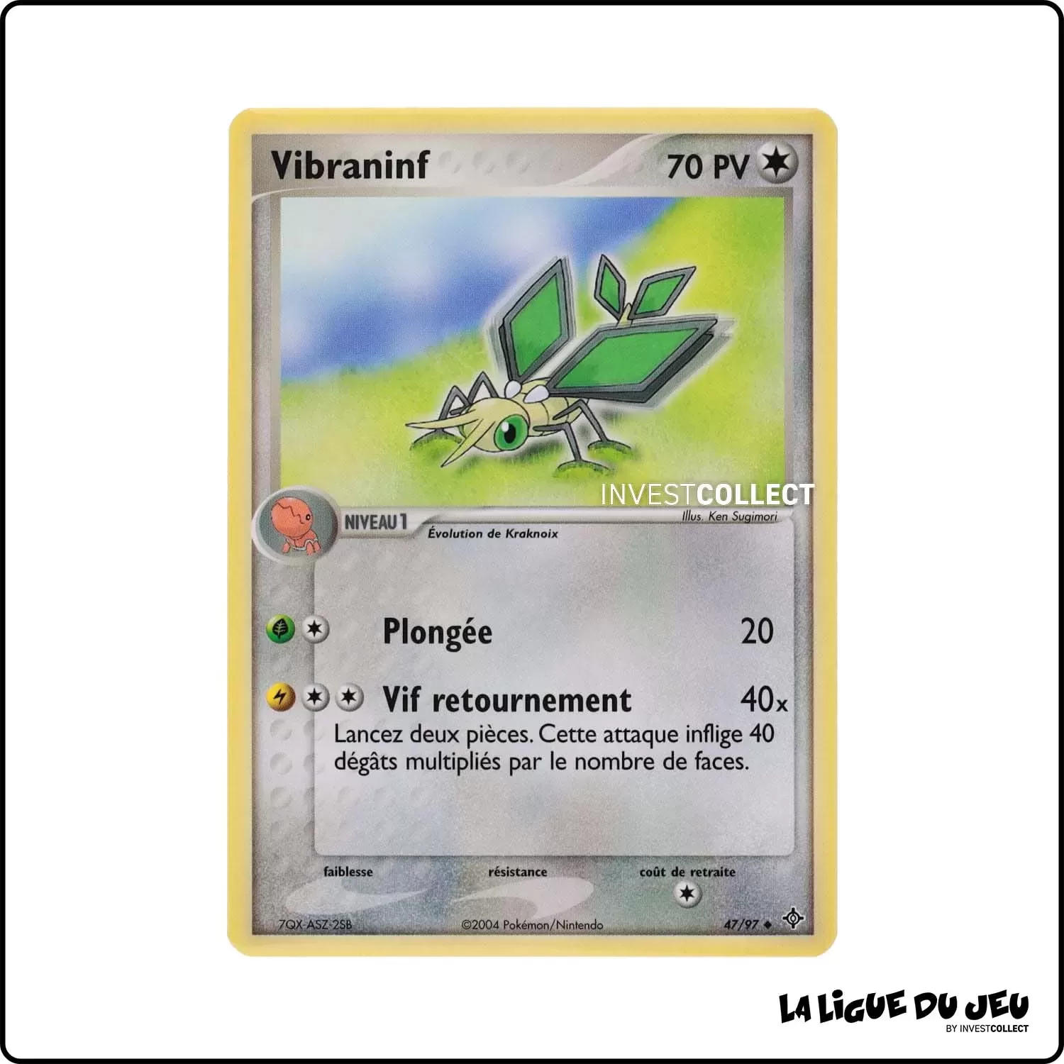 Peu commune - Pokemon - Dragon - Vibraninf 47/97