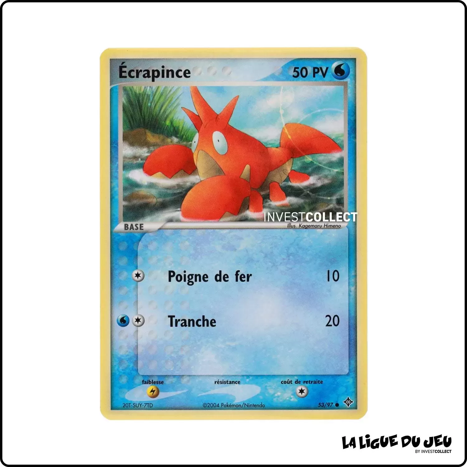 Commune - Pokemon - Dragon - Écrapince 53/97