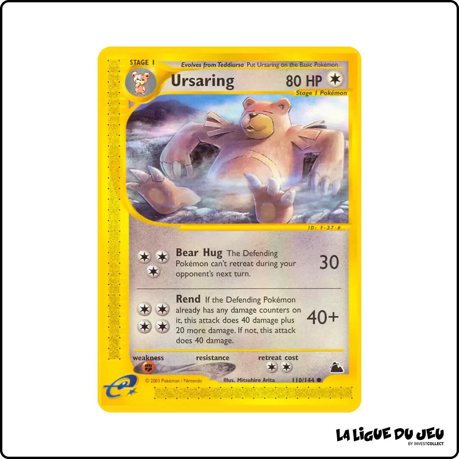 Commune - Pokemon - Skyridge - Ursaring 110/144