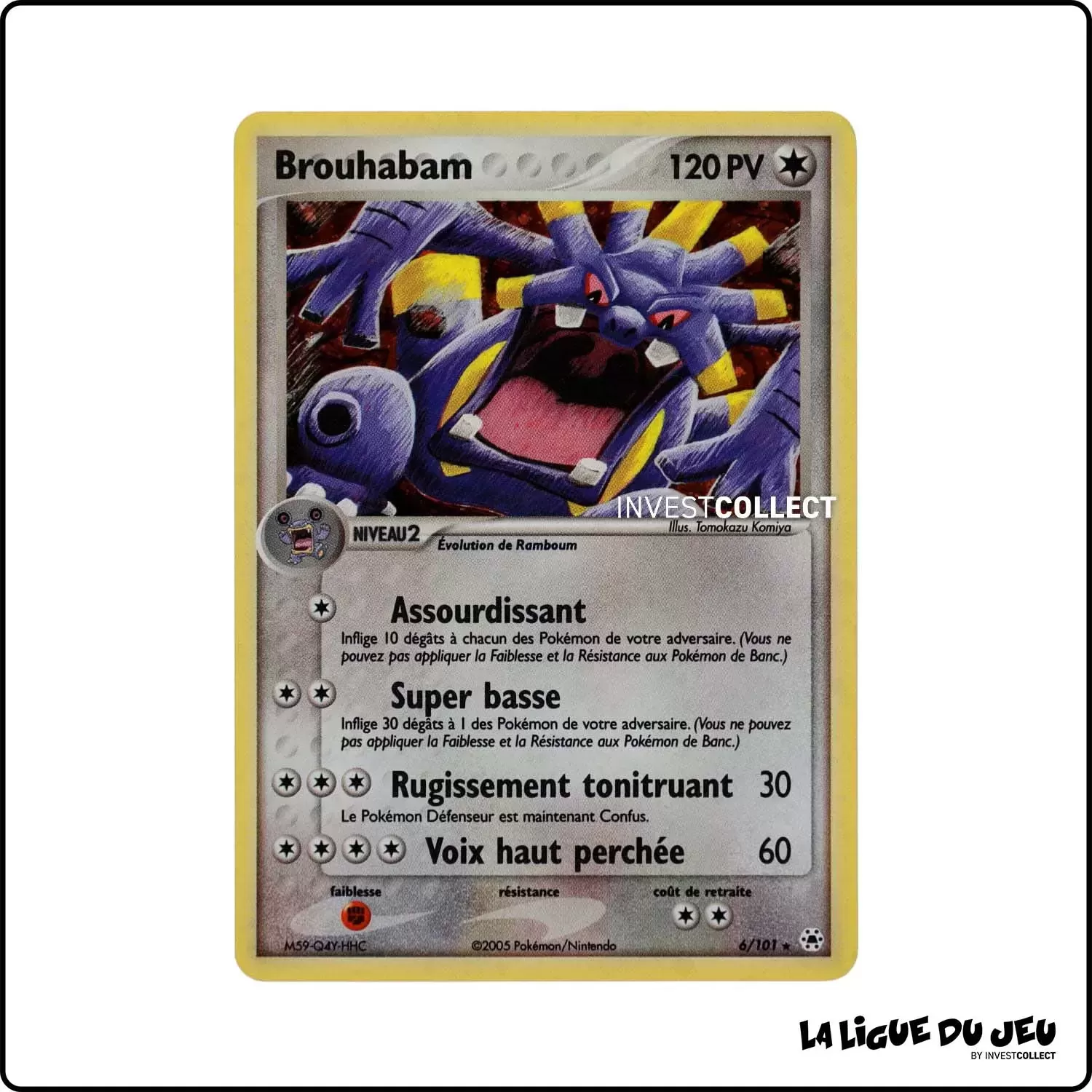 Holo - Pokemon - Légendes Oubliées - Brouhabam 6/101