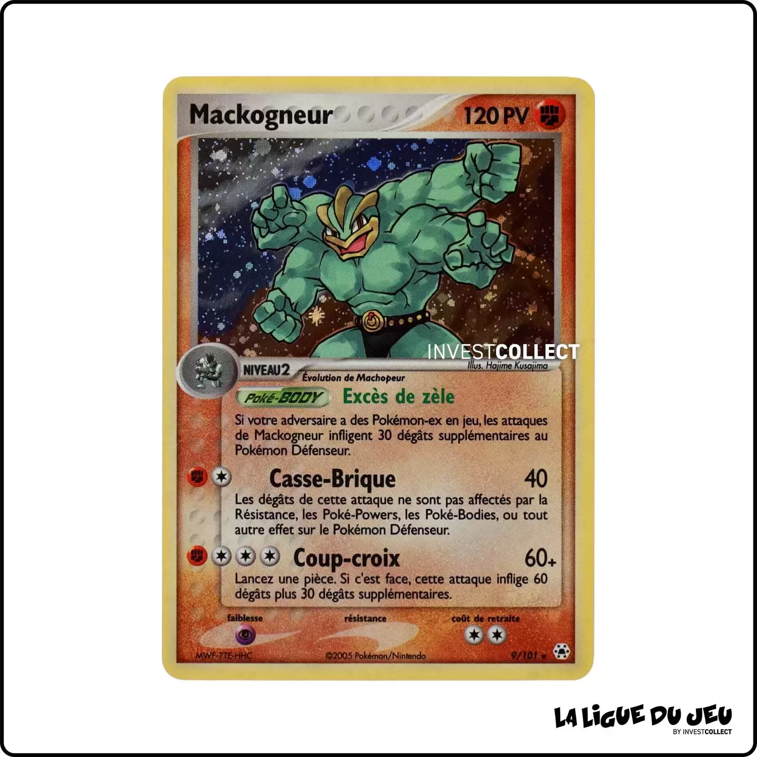 Holo - Pokemon - Légendes Oubliées - Mackogneur 9/101