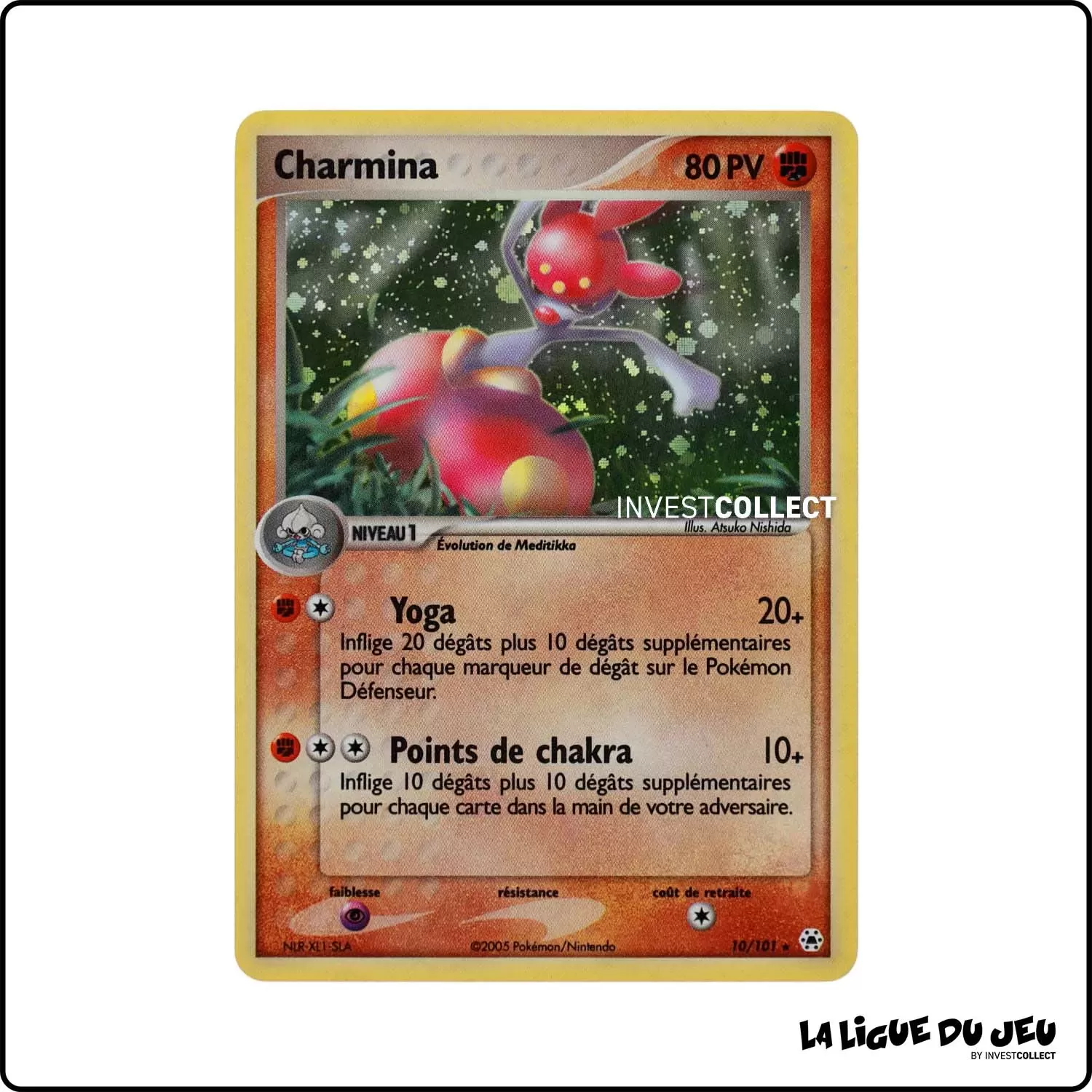 Holo - Pokemon - Légendes Oubliées - Charmina 10/101