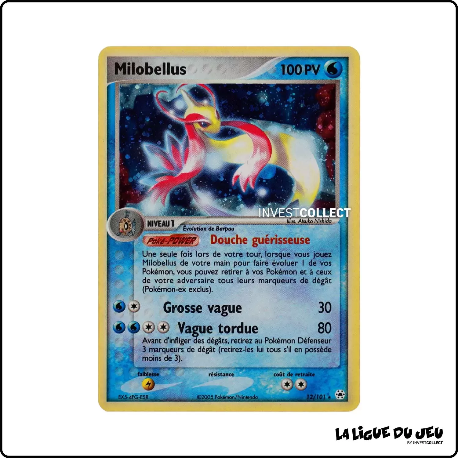 Holo - Pokemon - Légendes Oubliées - Milobellus 12/101