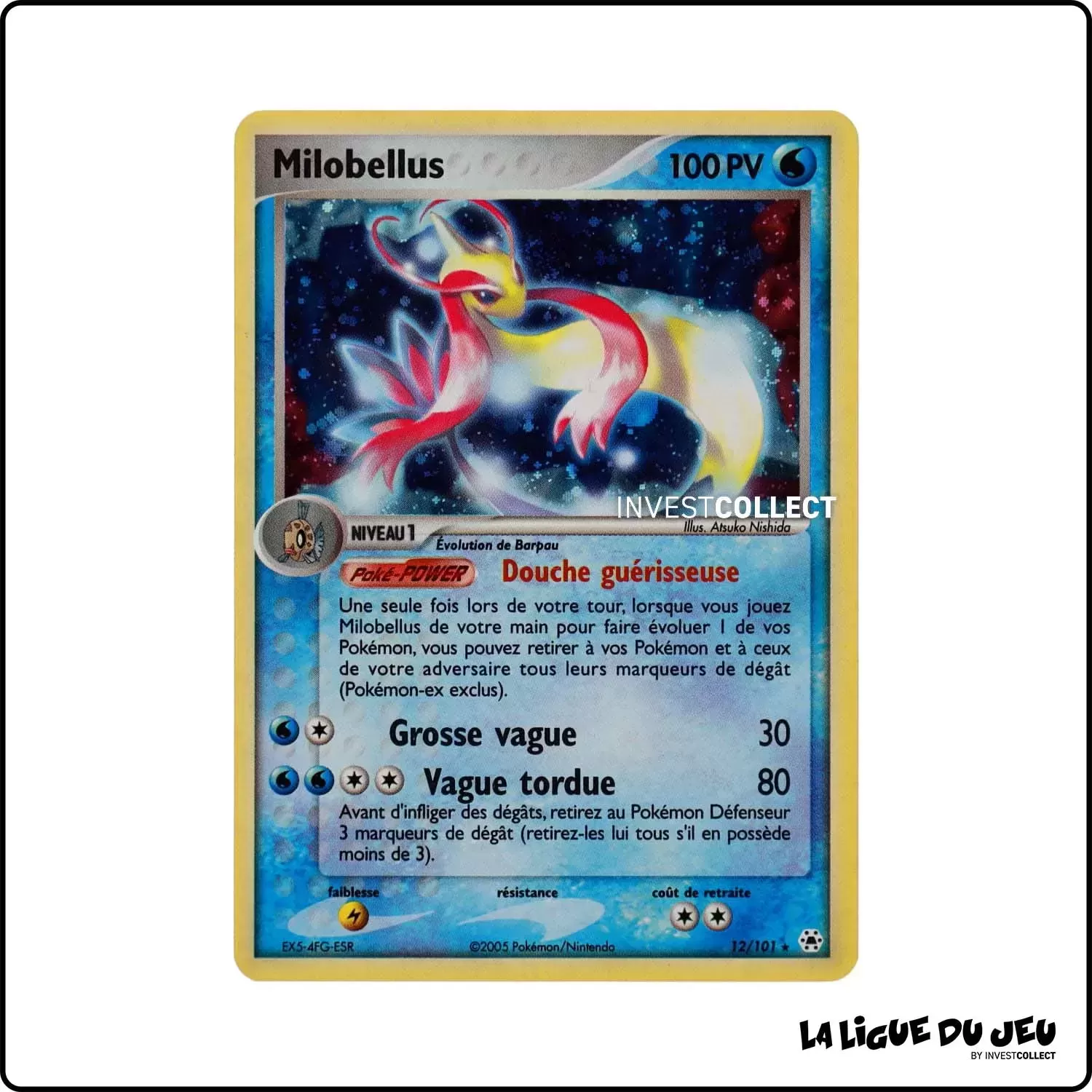 Holo - Pokemon - Légendes Oubliées - Milobellus 12/101