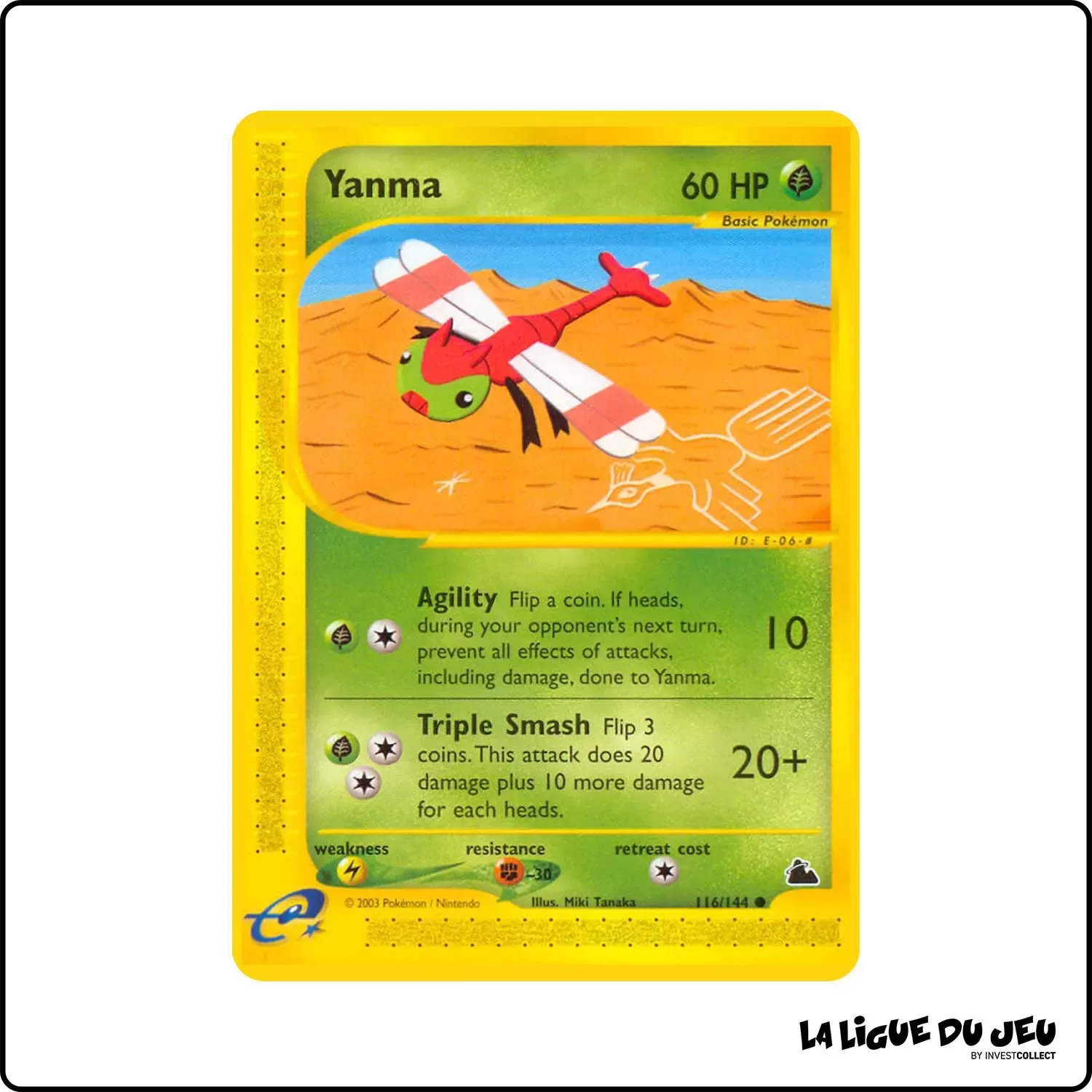 Commune - Pokemon - Skyridge - Yanma 116/144