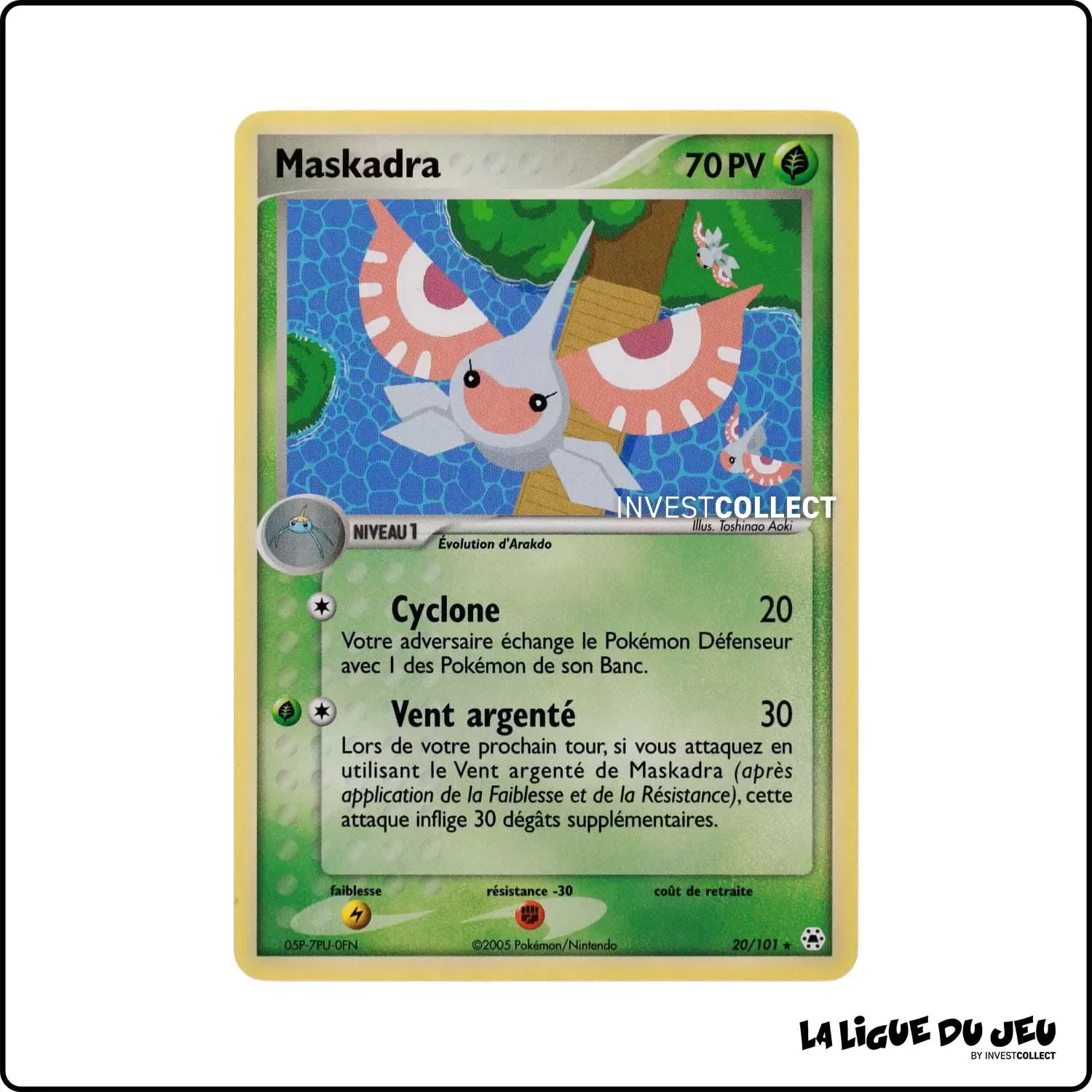 Rare - Pokemon - Légendes Oubliées - Maskadra 20/101